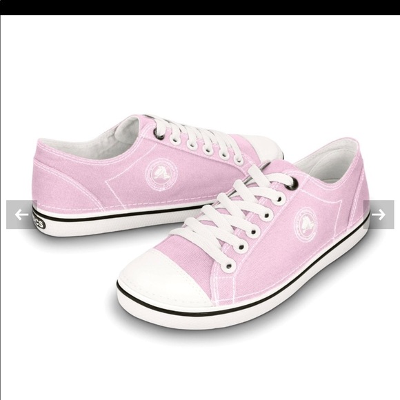 crocs lace up sneakers